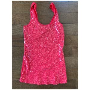 Express tank top sequins Small